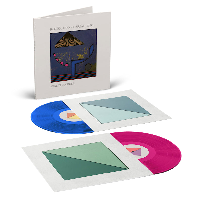 Brian Eno Roger Eno - Mixing colours (Blue 180g, High Quality, Coloured Vinyl LP)