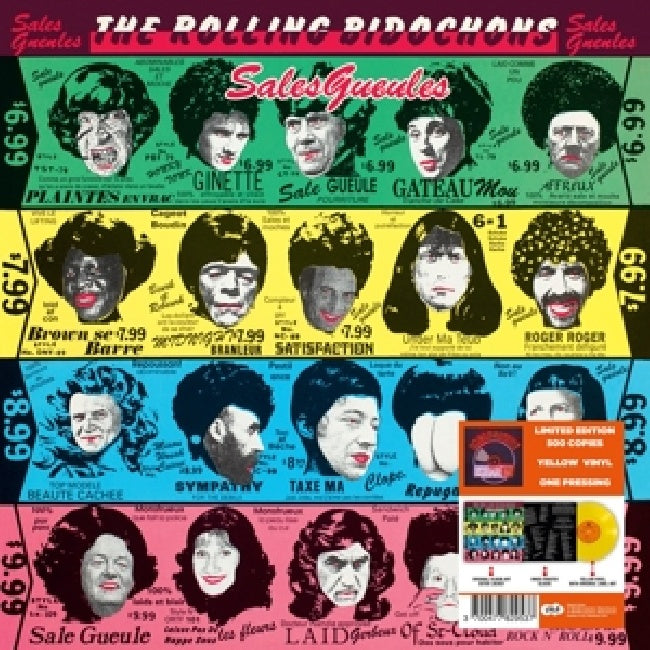 Rolling Bidochons - Sales gueules (Rsd 2019 / Yellow Vinyl, Coloured Vinyl LP)