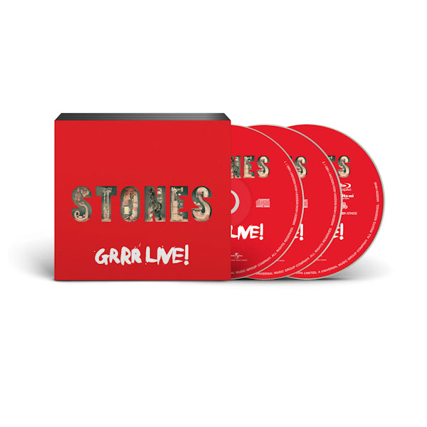the Rolling Stones - Grrr live! (Bluray+2cd, Digipak blu ray movie)