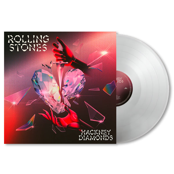 Rolling Stones - Hackney diamonds -clear vinyl- (180gr. Diamond Clear Vinyl, High Quality", "Transparent", "Gatefold Sleeve LP)