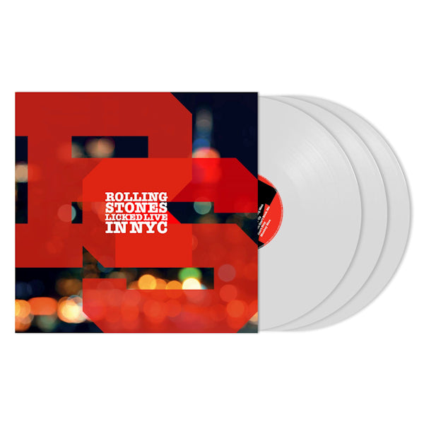 The Rolling Stones - Licked live in nyc (.. In Nyc / White Vinyl, High Quality, Coloured Vinyl, Limited Edition LP)
