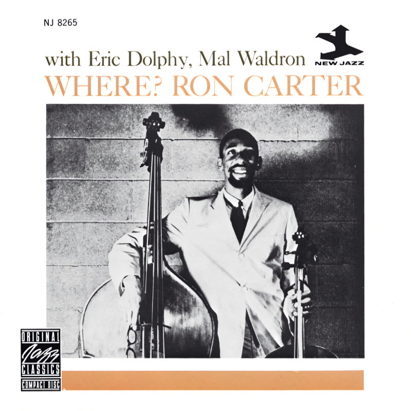 Carter, Ron - Where? (W/ Eric Dolphy, Mal Waldron / Original Jazz Classics, Limited Edition, Reissue LP)