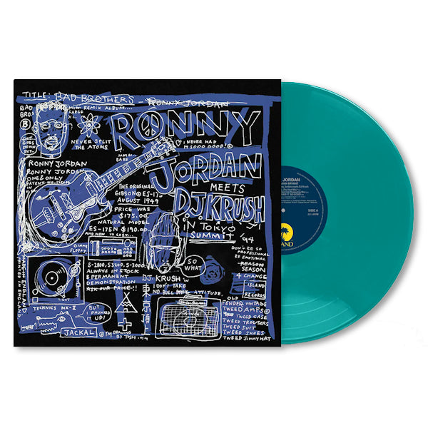 Ronny Jordan Meets DJ Krush - Bad brothers (W/ DJ Krush / Turquoise Vinyl, Coloured Vinyl LP)