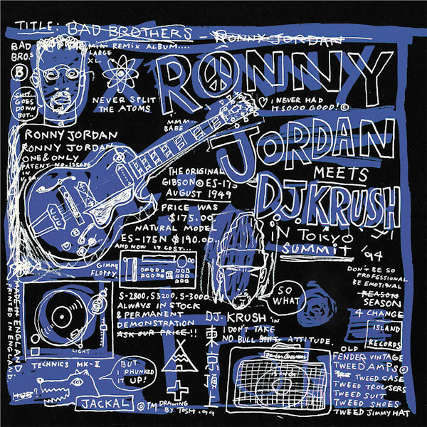 Ronny Jordan Meets DJ Krush - Bad brothers (W/ DJ Krush / Turquoise Vinyl, Coloured Vinyl LP)