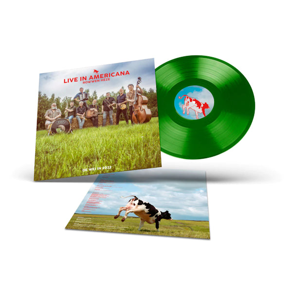 Rowwen Heze - Live in americana: de wei in 2022 (.. Wei In 2022 /Green Vinyl, Coloured Vinyl LP)