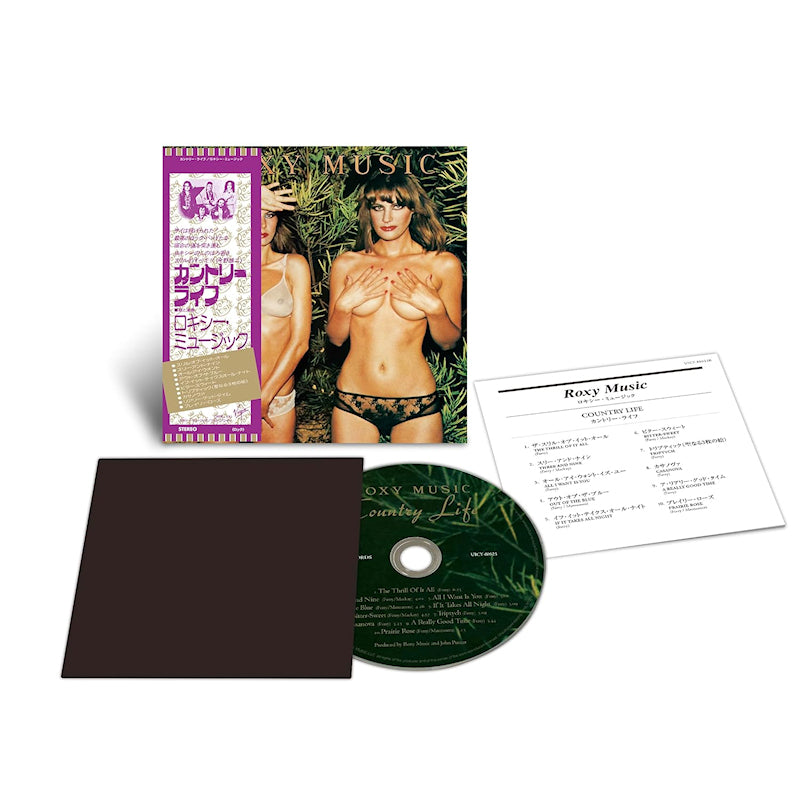 Roxy Music - Country life (Reissue, Remastered, Limited Edition CD)