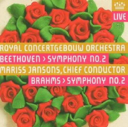 Beethoven/brahms - Symphony no.2 (Royal Concertgebouw Orchestra/Mariss Jansons, Super Audio CD CD)