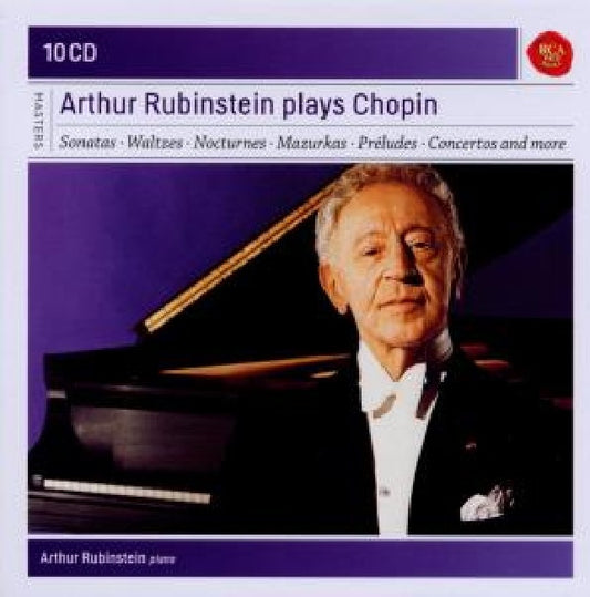 Arthur Rubinstein - Rubinstein plays chopin - sony classical masters (Arthur Rubinstein CD)