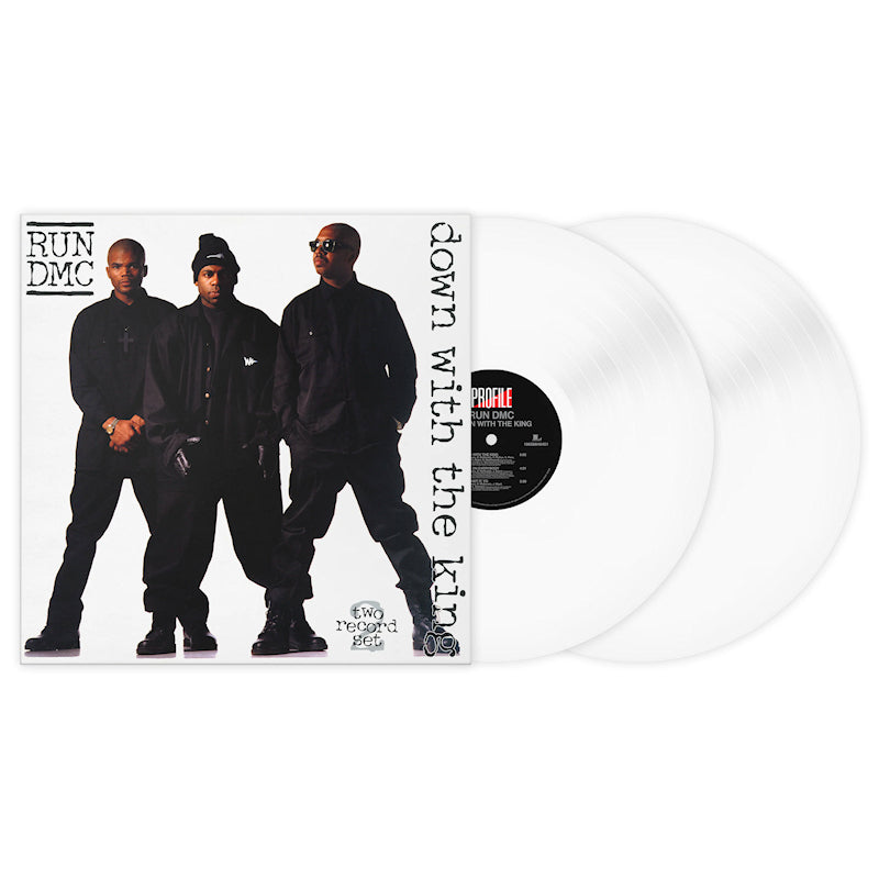Run Dmc - Down with the king -2024 reissue- (Transparent, Gatefold Sleeve, Anniversary Edition LP)