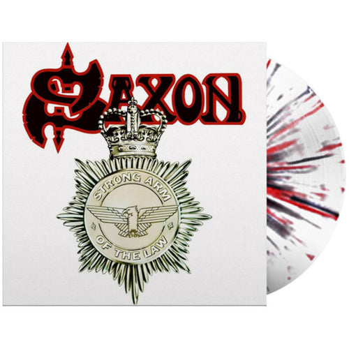 Saxon - Strong arm of the law (.. of the Law/Limited White, Red & Black Splatter Vinyl LP)