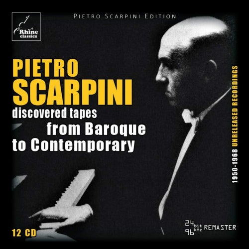 Pietro Scarpini - Discovered tapes - from baroque to contemporary (CD)