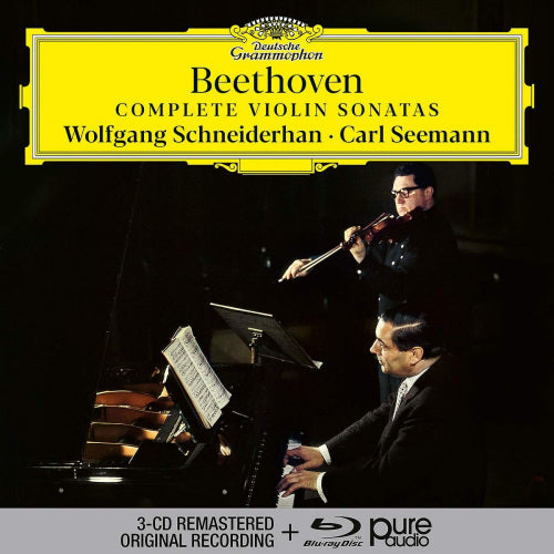 Wolfgang Schneiderhan /carl Seemann - Beethoven: complete violin sonatas (.. Complete Violin Sonatas / 3cd+1br-Audio, CD+Bluray CD)