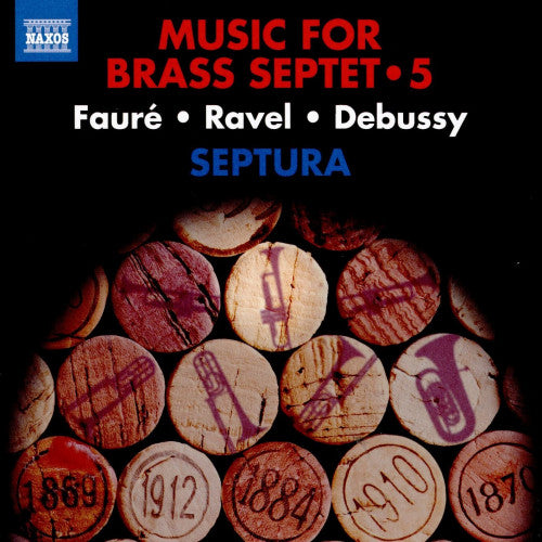Septura - Music for brass septet 5 (Works By Faure/Ravel/Debussy CD)