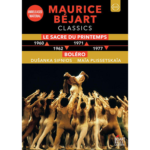 Maurice Bejart - Leap-in-time edition: rite of spring & bolero (Dusanka Sifnios/Maia Plissetskaia / Ntsc DVD movie)