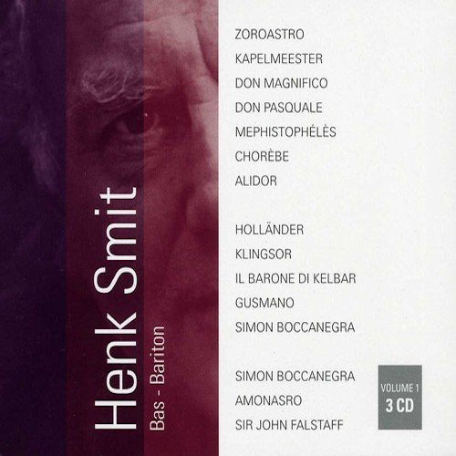 Henk Smit - Bas-bariton vol.1 (CD)