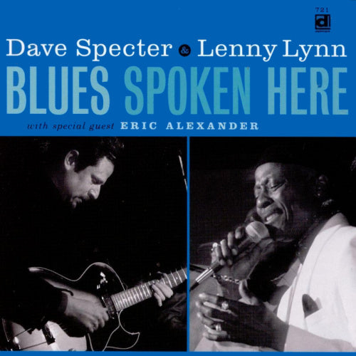 Dave Specter - Blues spoken here (W/ Lenny Lynn & Eric Alexander CD)