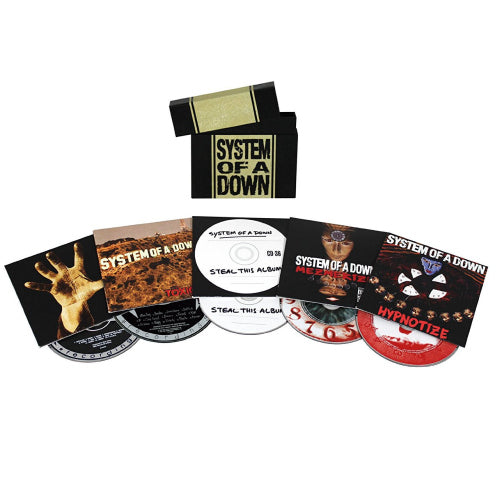 System Of A Down - System of a down (album bundle) (Soad I/Hypnotize/Steal This Album/Mezmerize/Toxicity CD)