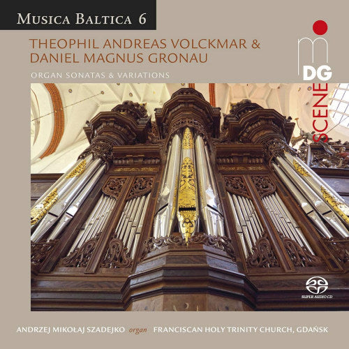 Andrzej Szadejko - Musica baltica vol.6: organ sonatas & variations (.. Vol.6: Organ Sonatas / Works By Volckmar A.O., Super Audio CD CD)