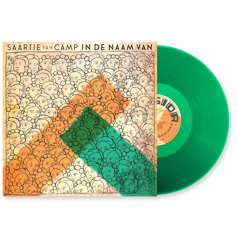 Saartje Van Camp - In de naam van (Green, Transparent, Coloured Vinyl LP)