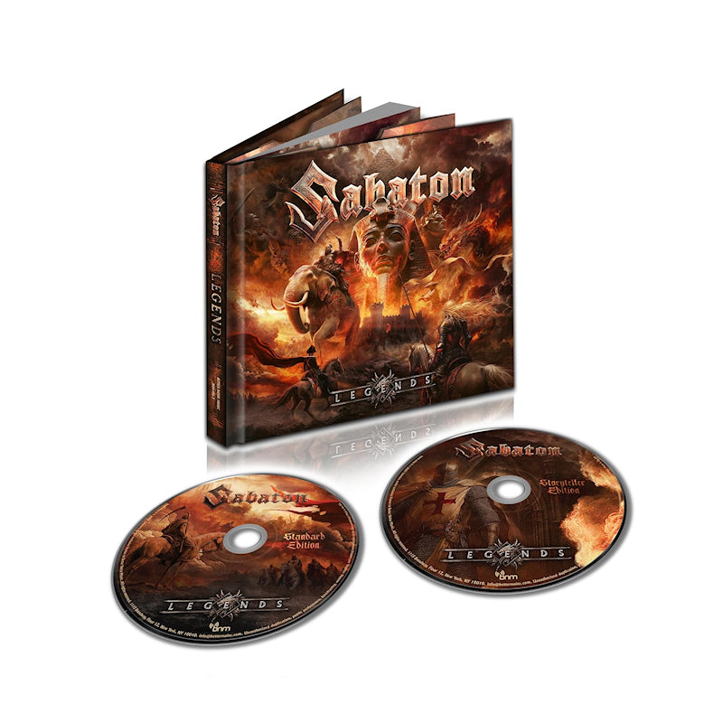 Sabaton - Legends (Digibook Standard + Storyteller Edition CD)