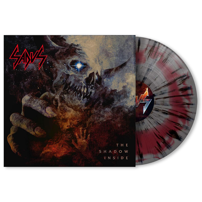 Sadus - The shadow inside (Red Silver Swirl With Black Splatter, Coloured Vinyl LP)