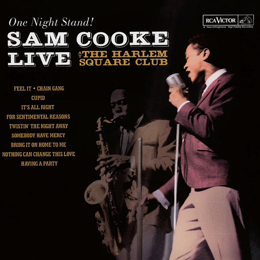 Sam Cooke - Live at the harlem square (LP)