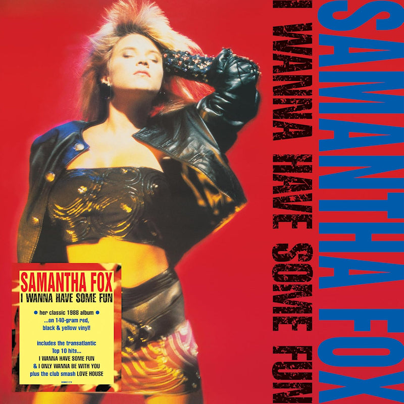 Samantha Fox - I wanna have some fun (Red Yellow, Coloured Vinyl LP)