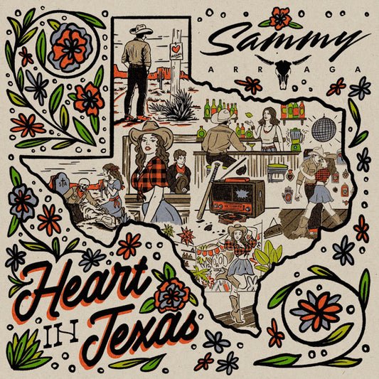 Sammy Arriaga - Heart in texas (CD)