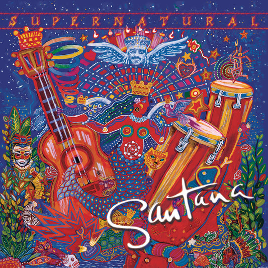 Santana - Supernatural (=Feat.Clapton/Lauren Hill/Dave Matthews/Eagle Eye Cher= CD)