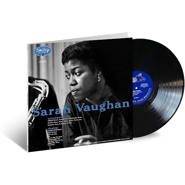 Sarah Vaughan & Clifford Brown - Sarah vaughan (Acoustic Sounds / 180gr., High Quality, Remastered, Gatefold Sleeve LP)