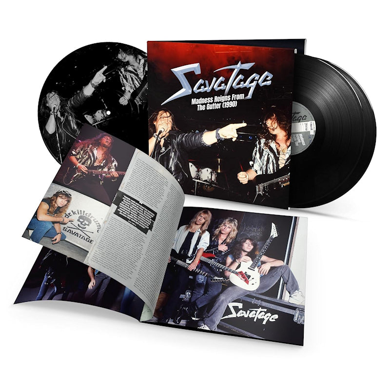 Savatage - Madness reigns from the gutter (1990) (High Quality, Gatefold Sleeve LP)