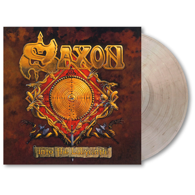 Saxon - Into the labyrinth (High Quality, Coloured Vinyl, Reissue, Limited Edition LP)