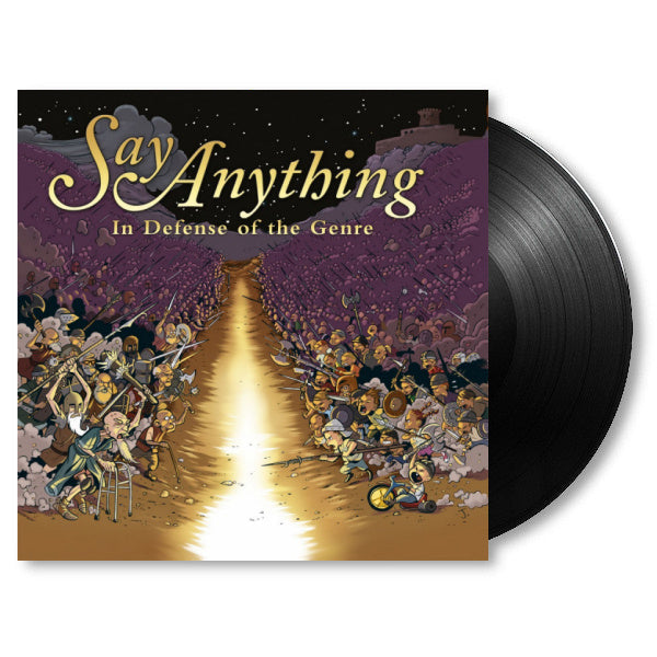 Say Anything - In defense of the genre (.. Genre//180gr./Gatefold/4p Booklet/Black Vinyl, High Quality, Gatefold Sleeve LP)