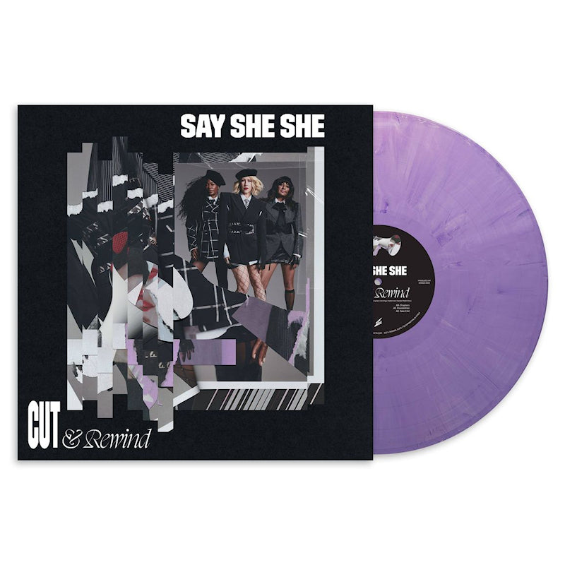 Say She She - Cut & rewind (liliac) (Coloured Vinyl LP)