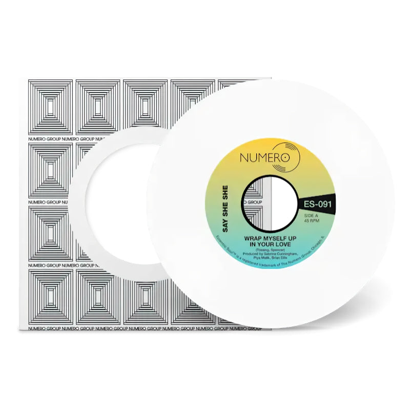 Say She She & Jim Spencer - Wrap myself up in your love (White, Coloured Vinyl 7-inch single)