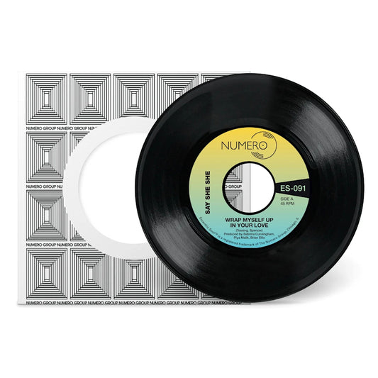 Say She She & Jim Spencer - Wrap myself up in your love (7-inch single)