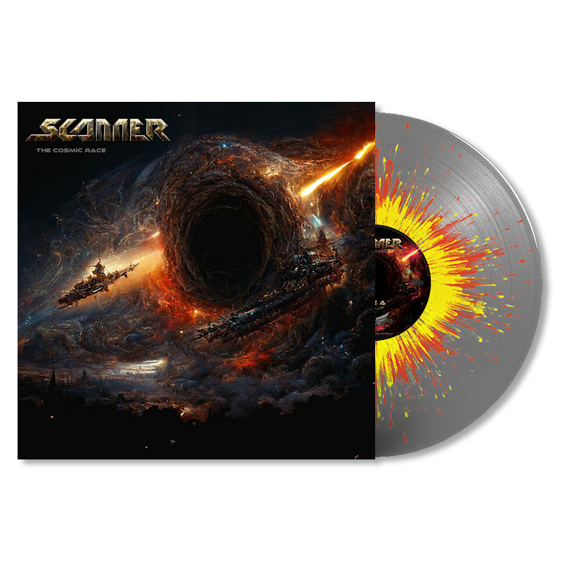 Scanner - The cosmic race (Silver Red Yellow, Coloured Vinyl LP)