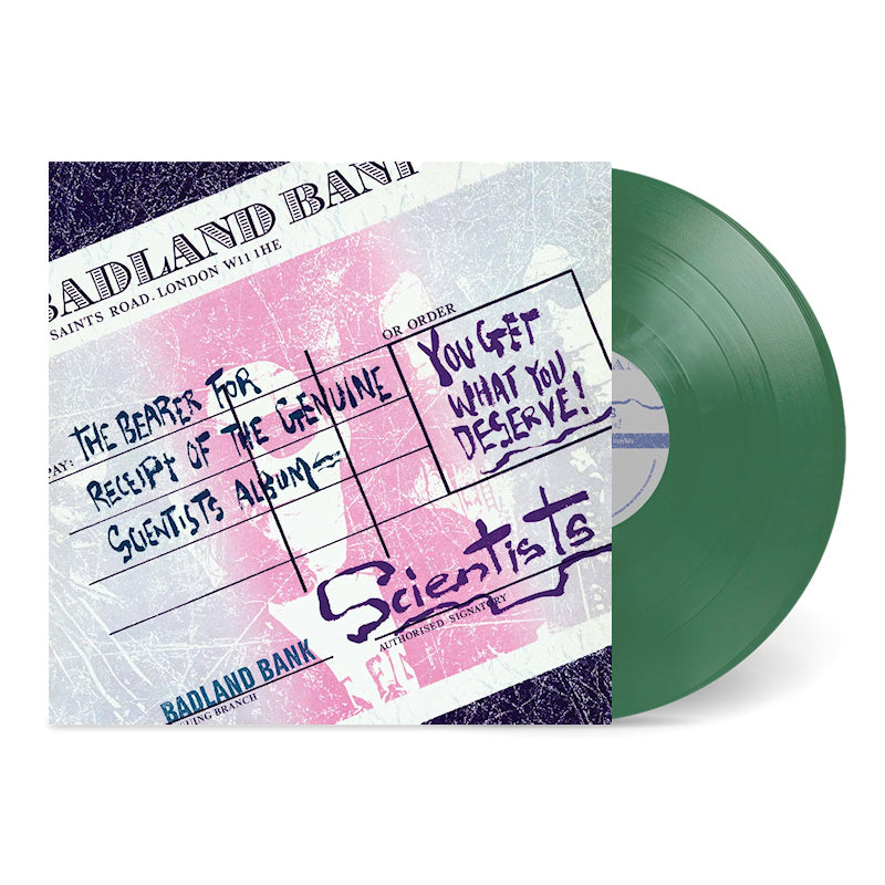 Scientists - You get what you deserve (opaque green) (Green, Coloured Vinyl LP)