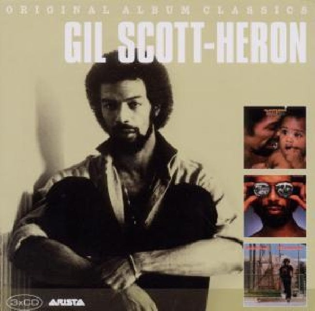 Gil Scott-heron - Original album classics (=Real Eyes/Reflection/Movin Target= CD)