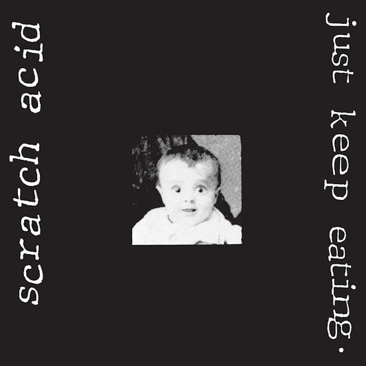 Scratch Acid - Just keep eating (white) (White, Coloured Vinyl LP)