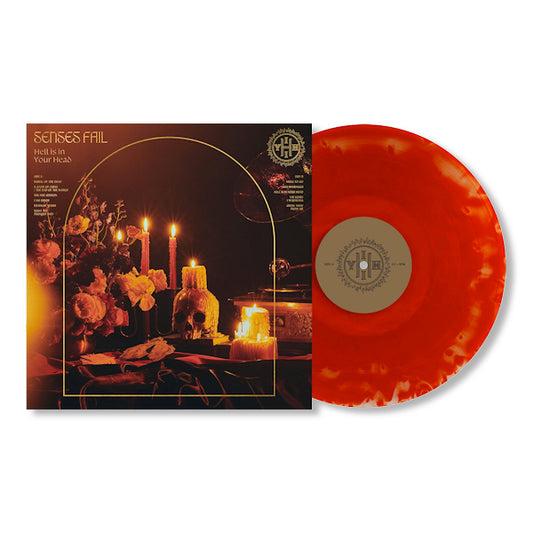 Senses Fail - Hell is in your head (.. Your Head / Blood Red Cloudy Vinyl, Coloured Vinyl LP)