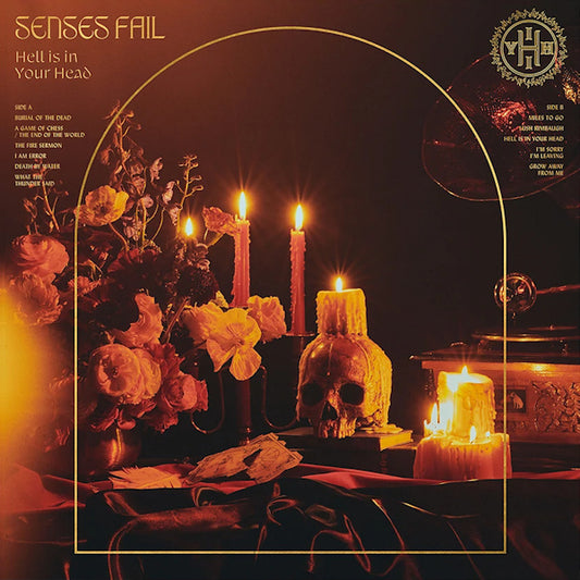 Senses Fail - Hell is in your head (.. Your Head / Blood Red Cloudy Vinyl, Coloured Vinyl LP)