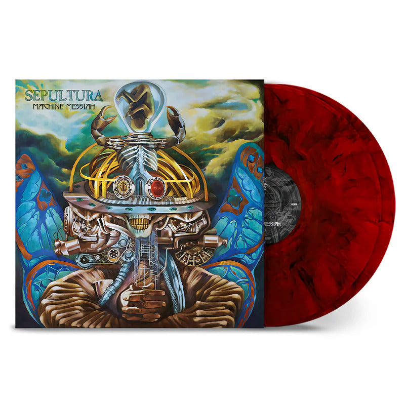 Sepultura - Machine messiah (Ruby Red 180g, High Quality, Gatefold Sleeve, Coloured Vinyl, Anniversary Edition LP)
