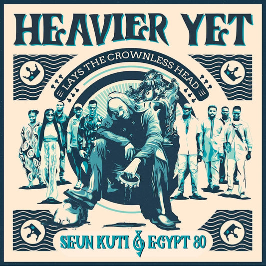 Seun Kuti & Egypt 80 - Heavier yet (lays the crowless head)(transparent) (Transparent LP)