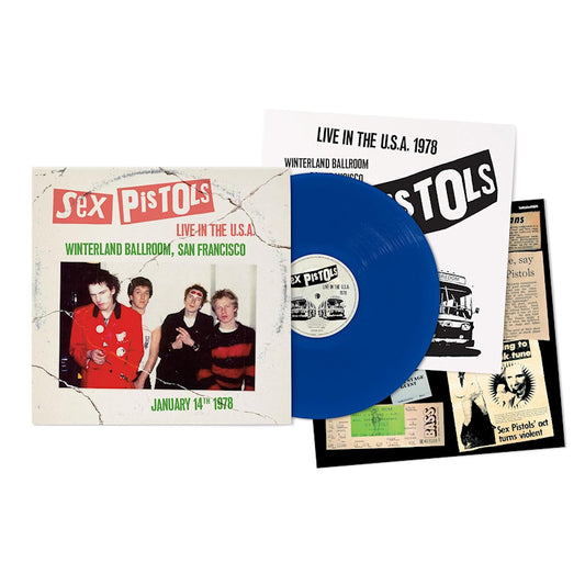 Sex Pistols - Live in the usa 1978 - san francisco (Blue, Coloured Vinyl, Reissue LP)