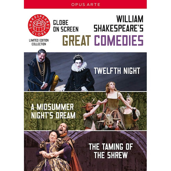 Shakespeare's Globe - Great comedies (Shakespeare's Globe DVD)