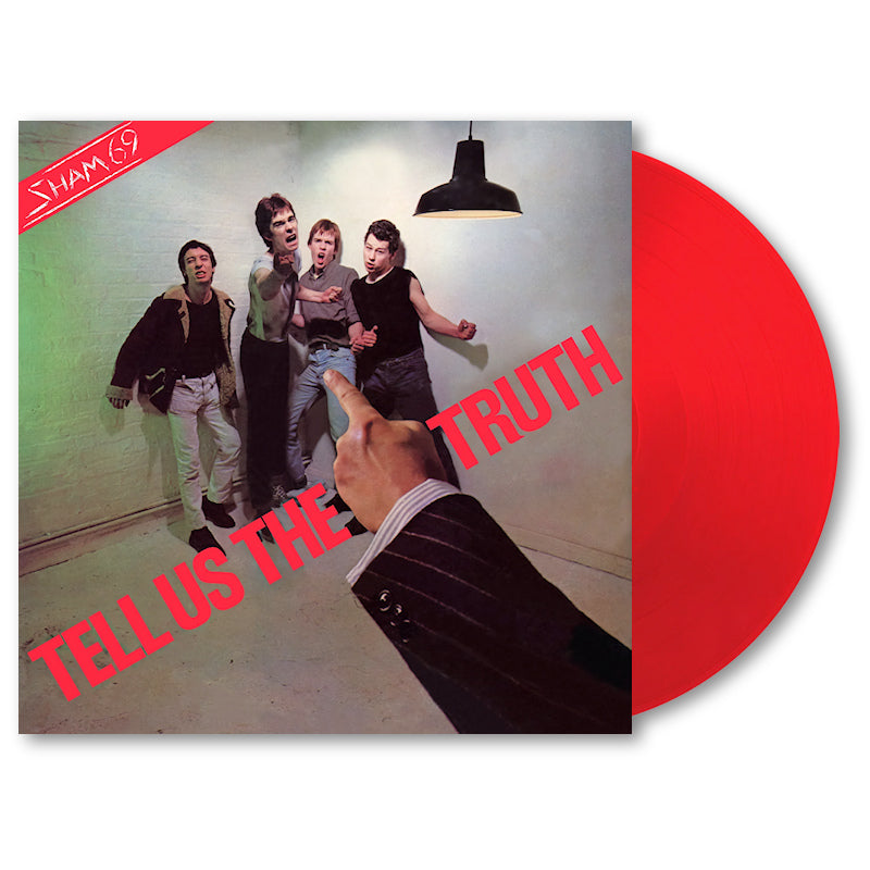 Sham 69 - Tell us the truth (High Quality, Transparent, Coloured Vinyl, Reissue, Limited Edition LP)