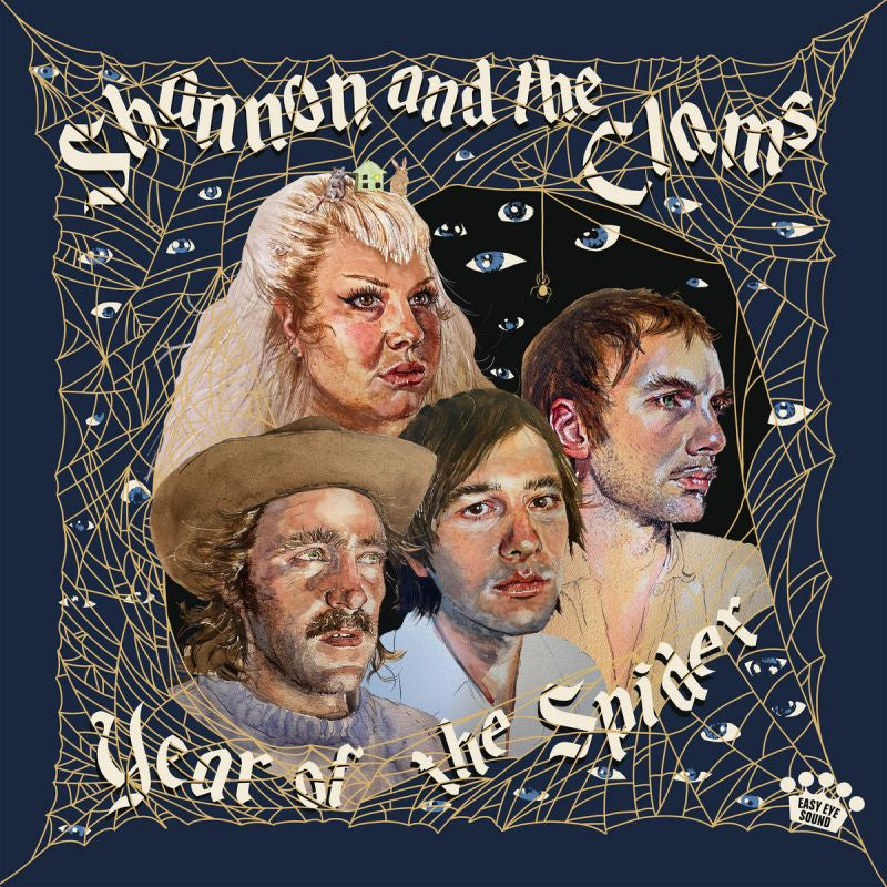 Shannon And The Clams - Year of the spider -coloured- (Spider.. / Midnight Wine Colored Vinyl / Gold Web, Coloured Vinyl LP)