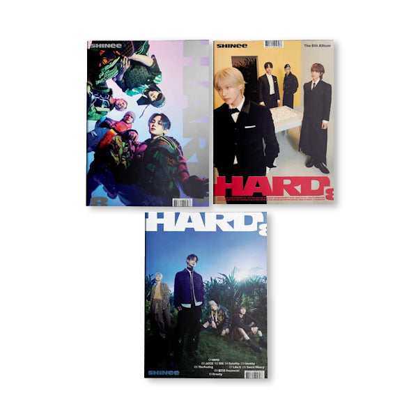 Shinee - Hard (Vol.8 / Photobook Version / 3 Versions CD)