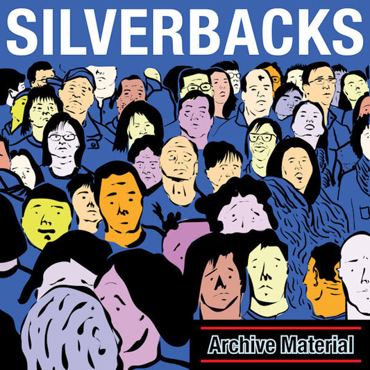 Silverbacks - Archive material -coloured- (.. Material / Blue Vinyl, Coloured Vinyl LP)